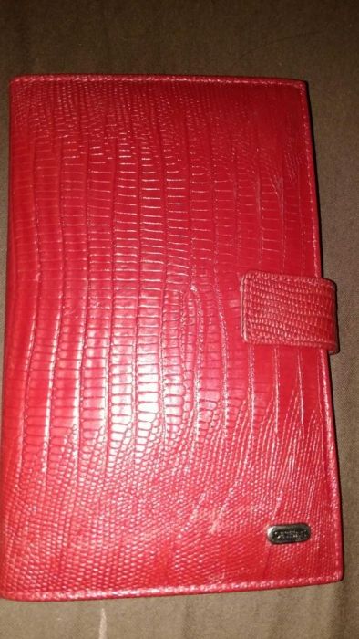 Визитница desisan натуральная кожа