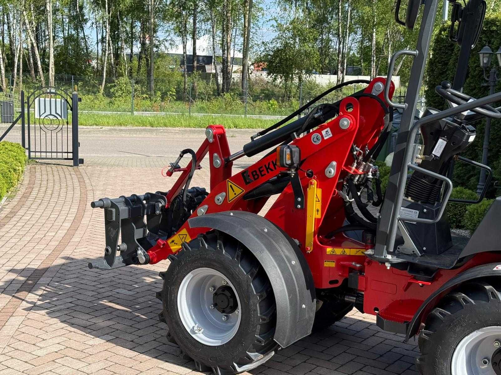 NOWA Mini ładowarka BEKKER W1160 Perkins/Rexroth/wąska/duży udźwig