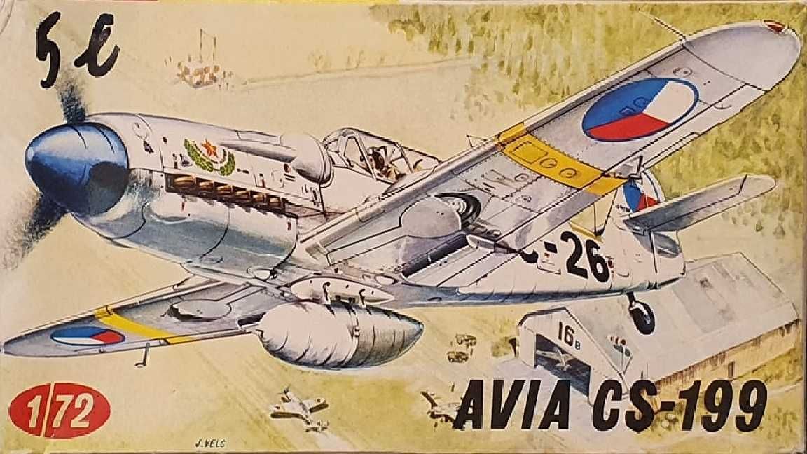 Plastikowy model vintage Avia CS-199 1/72 KP