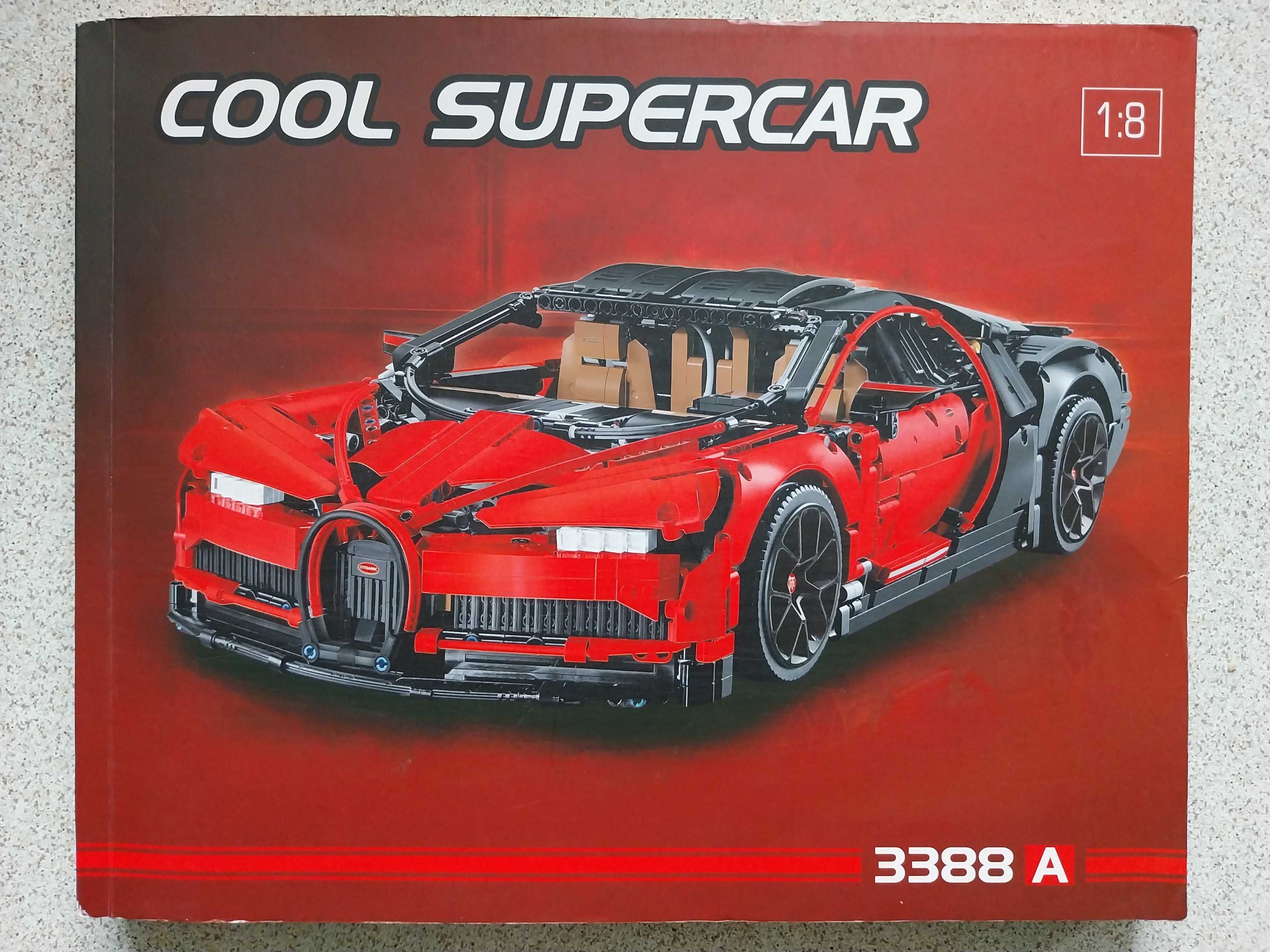 Klocki jak lego Bugatti Chiron 42083