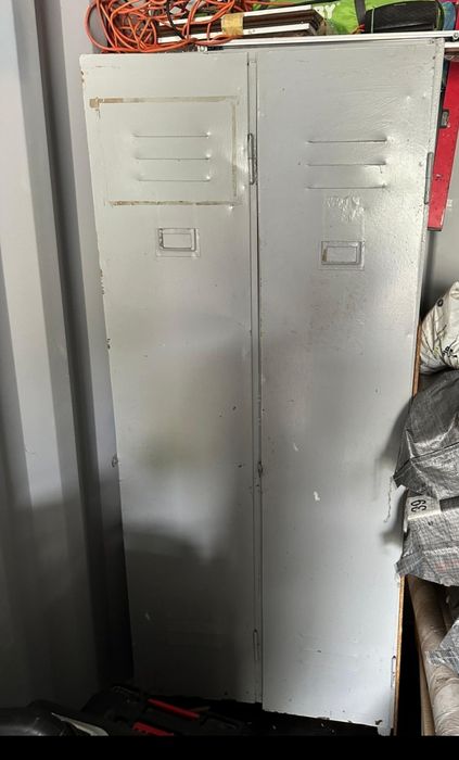 Szafa stalowa/metalowa podwójna