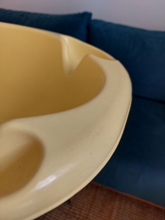 Wanienka ze stelażem żółta Tega Baby 100 cm