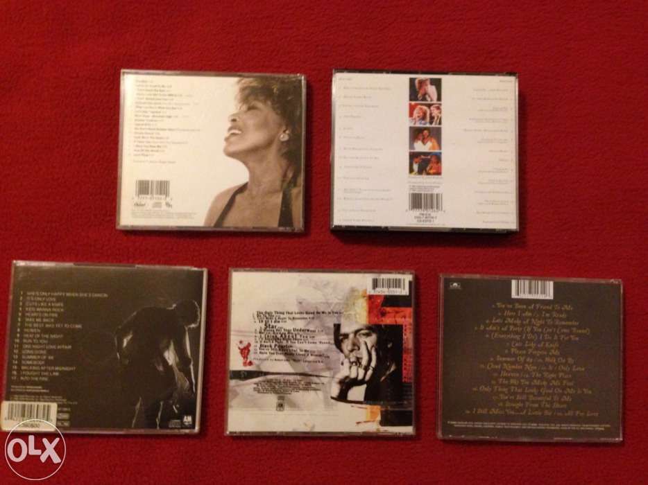 Discografia oficial do bryan adams e tina turner