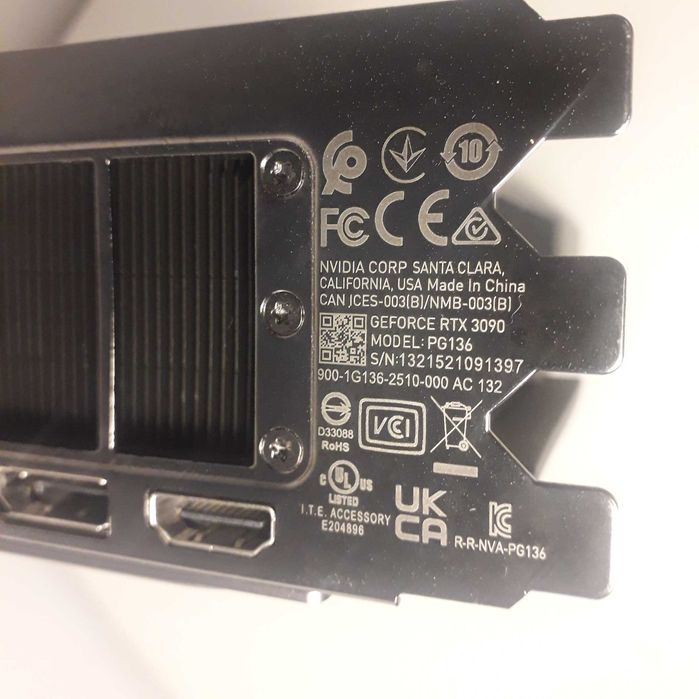 Karta graficzna nVidia GeForce RTX 3090 Founders Edition
