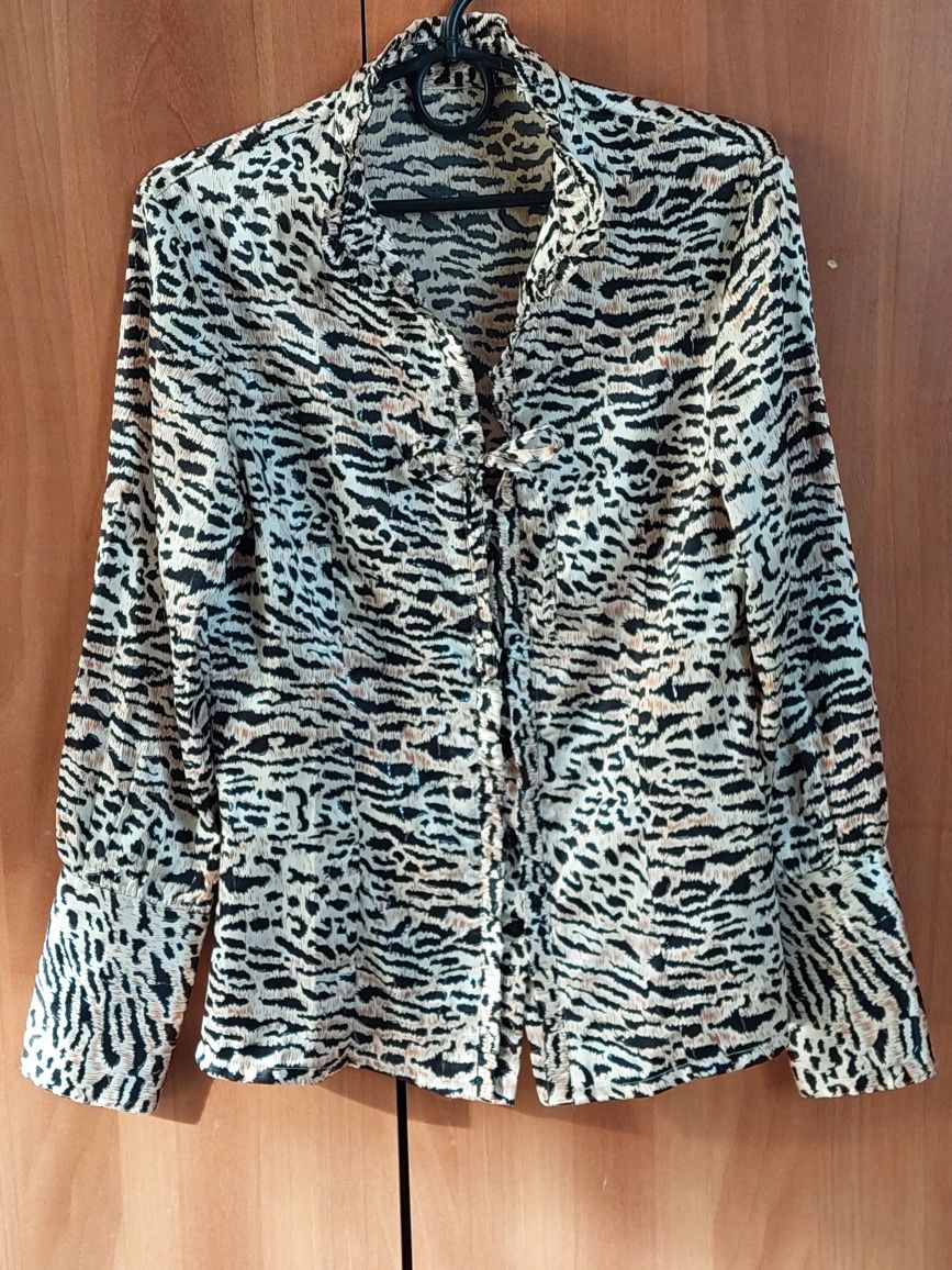 Блуза женская леопард