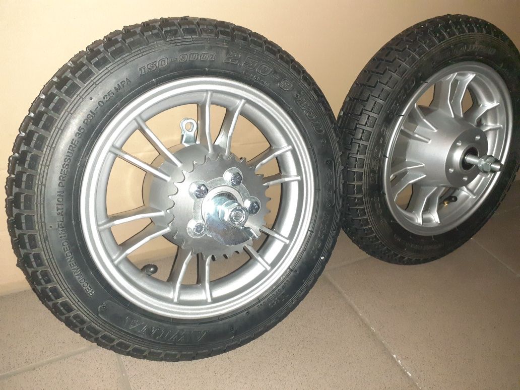 Nowe kola kpl romet motorynka m1 m2 m3 pony 301