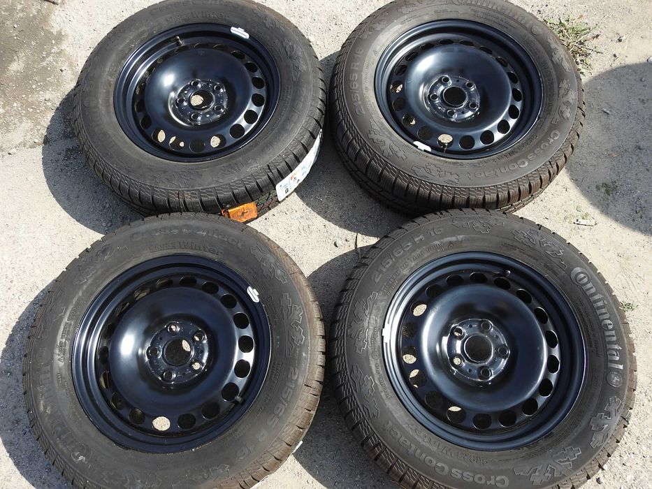 4x FELGI STALOWE 16 5x112 VW et33 6,5J  Nowe Demo