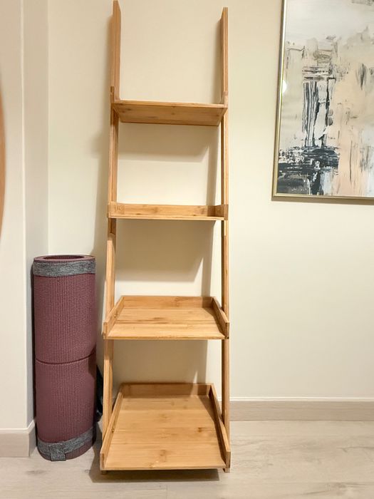 Móvel wc em bambu com 4 níveis