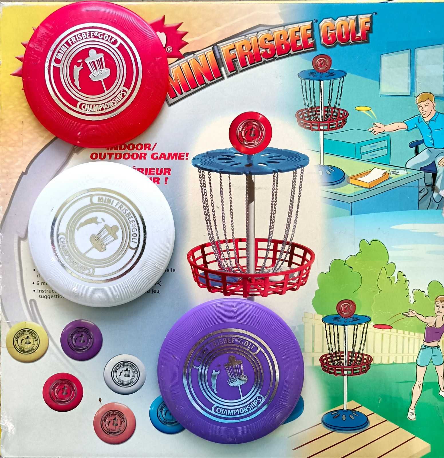 mini frisbee golf