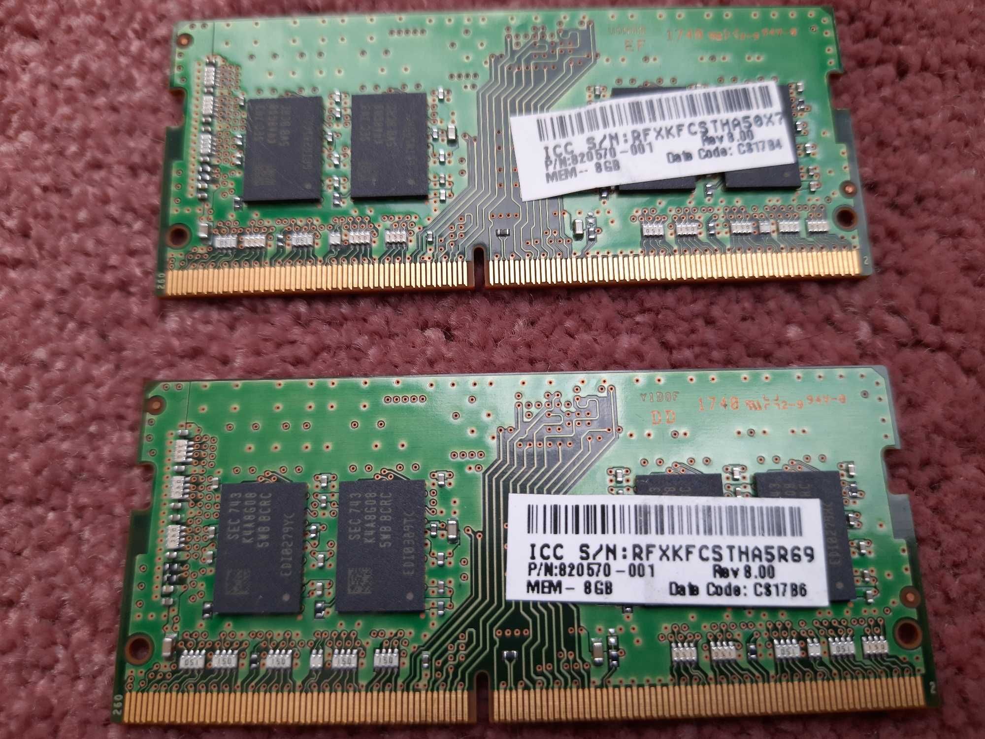 Pamięć do laptopa DDR4 2400MHz 16GB (2x8GB) 1,2V Samsung