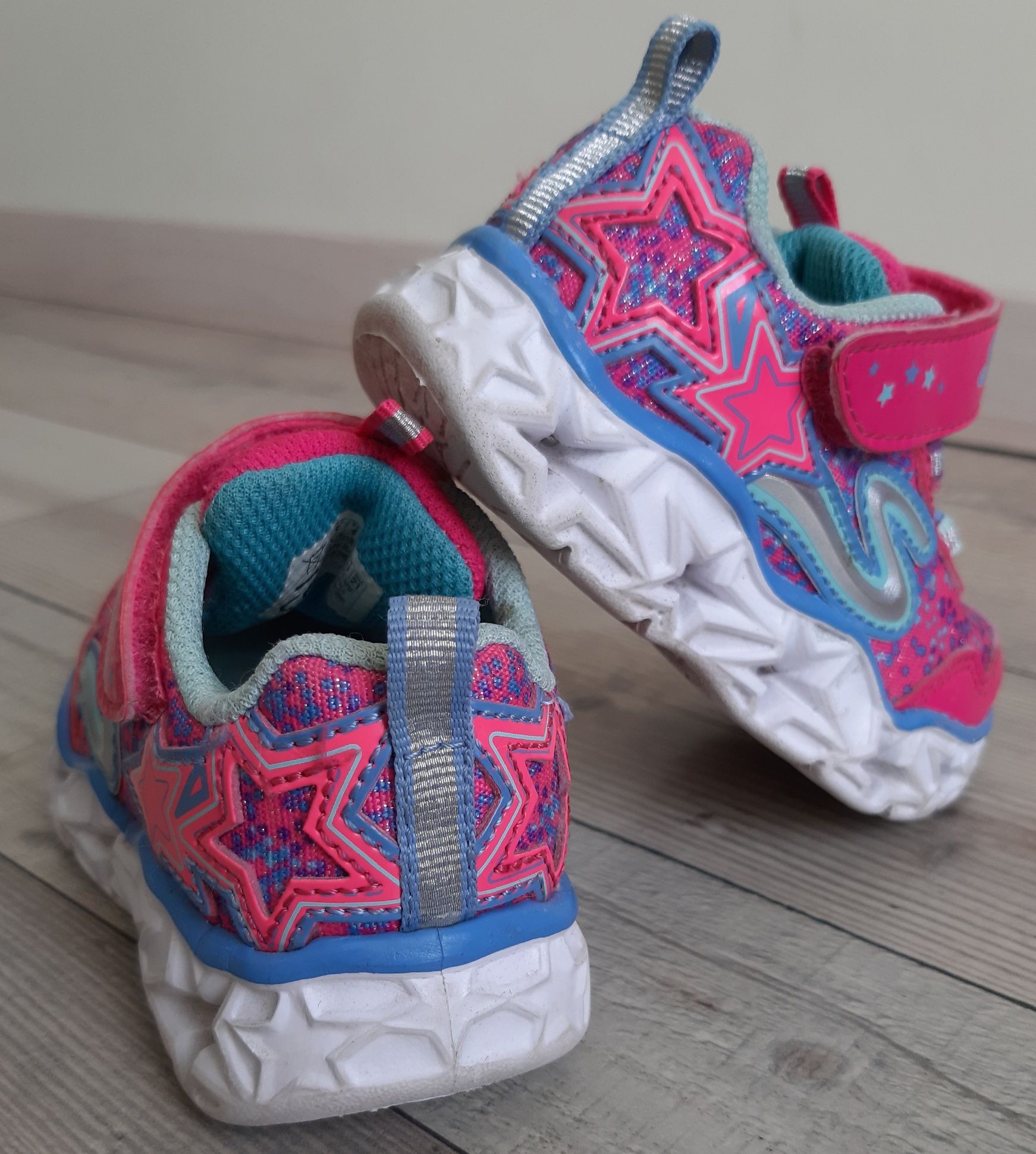 Кросівки з блимавками Skechers SLights  (р.21)