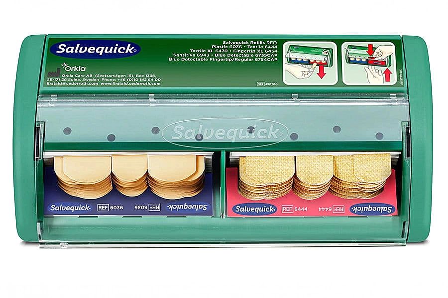 Automat z plastrami opatrunkowymi Salvequick Dispenser Cederroth