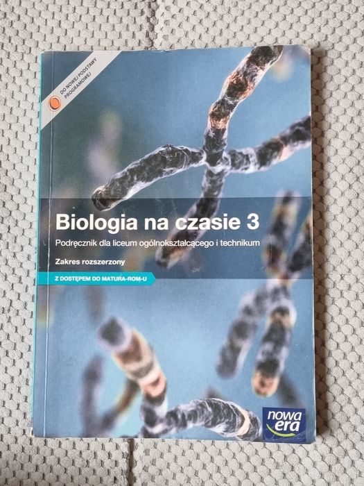 Biologia na czasie 3 - zakres rozszerzony Nowa Era