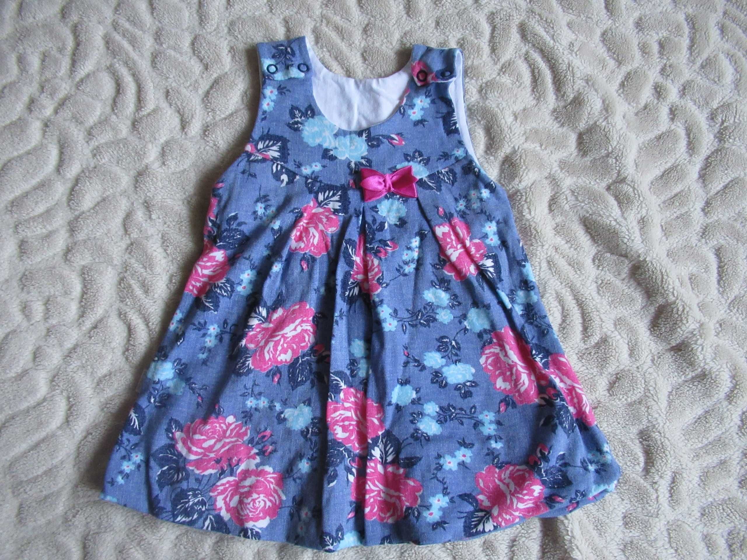 LE BEBE sukienka 74 jak nowa 80