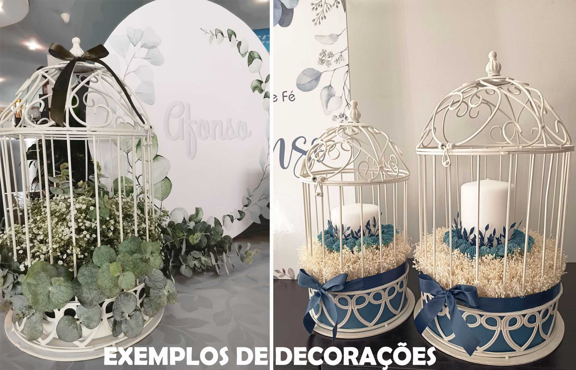 Gaiolas decorativas