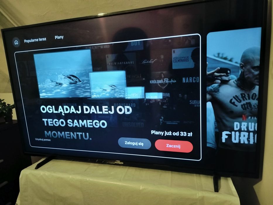 Telewizor 55 cali Telefunken - Android TV / Smart TV