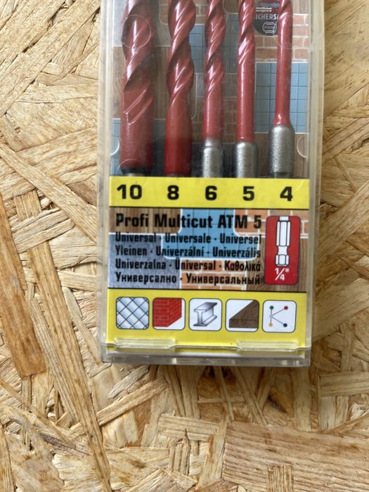 Wiertła Alpen Profi Multicut