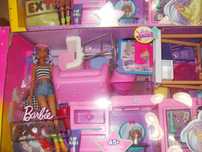 Barbie Extra lalka, ubranka, akcesoria, mebelki. Duży zestaw nr. 1