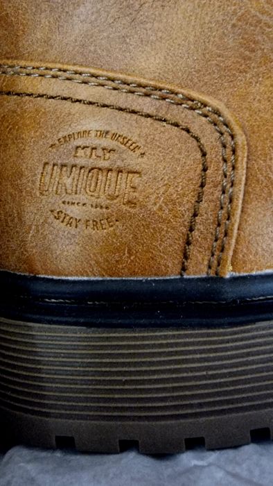 Botas de Couro Homem Novas!  Tamanho "42"