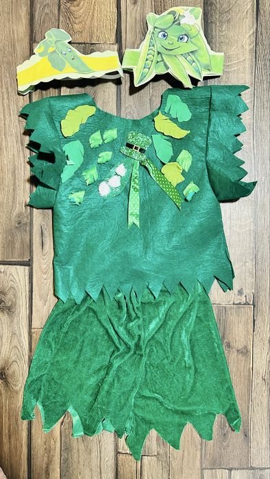 Карнавальний костюм квасолина Біб