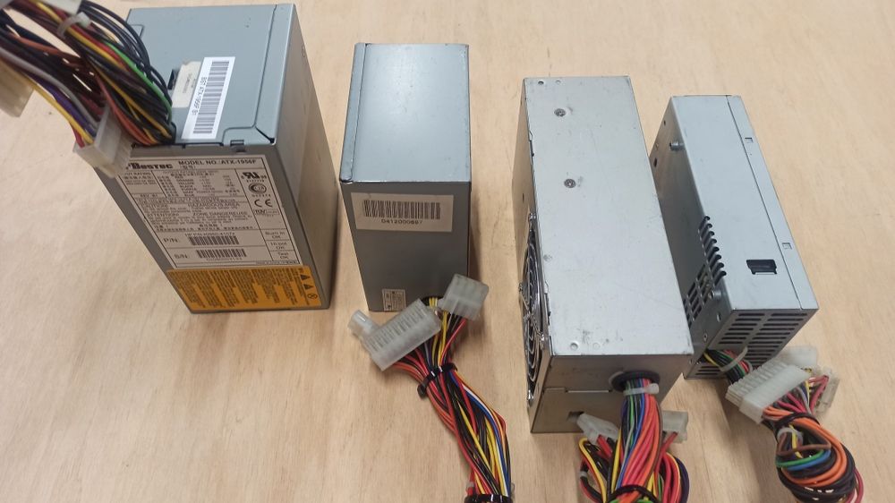 4 zasilacze ATX ITX FlexATX małe nietypowe