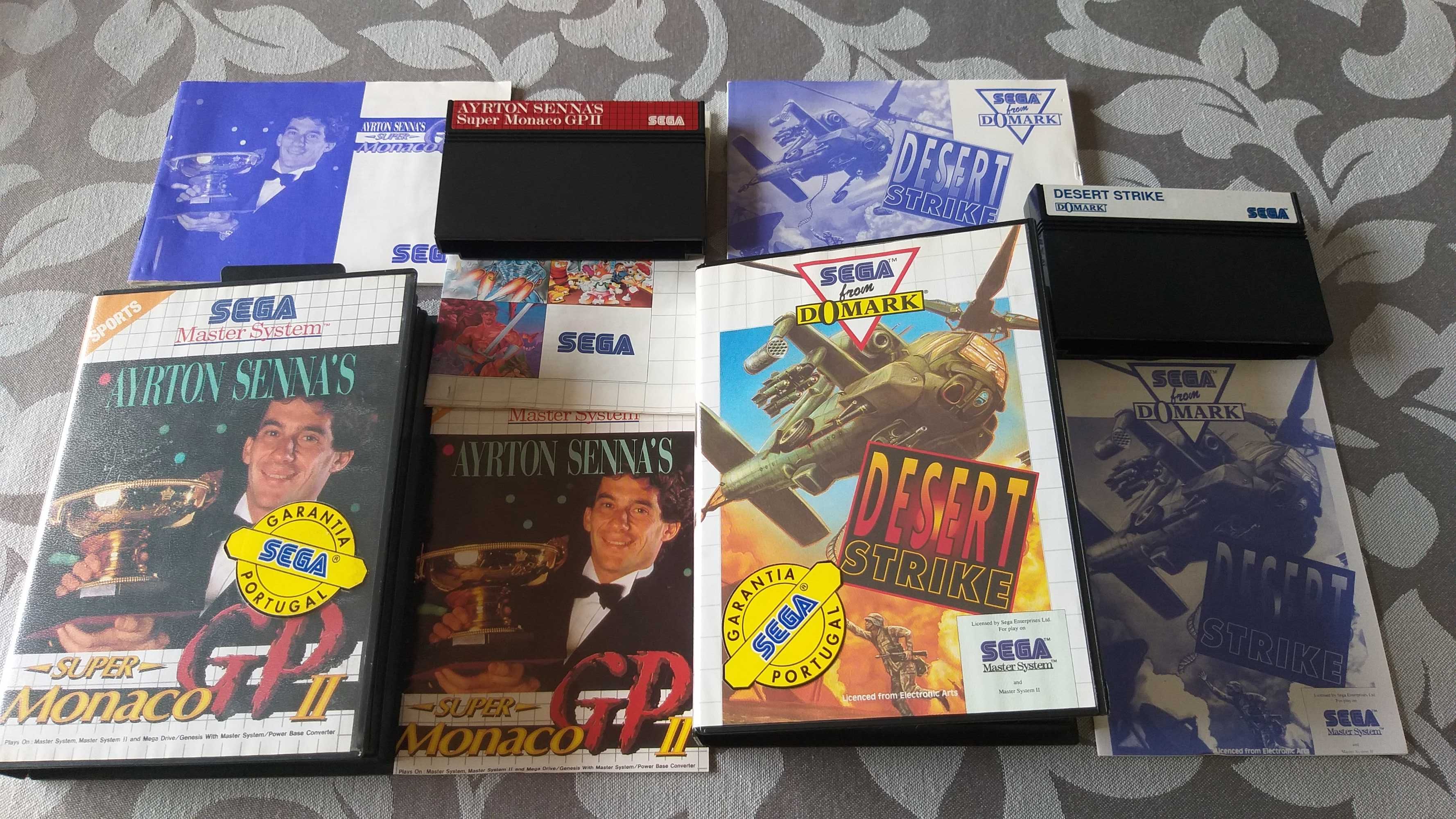 Jogos Master System + Jogos Mega Drive