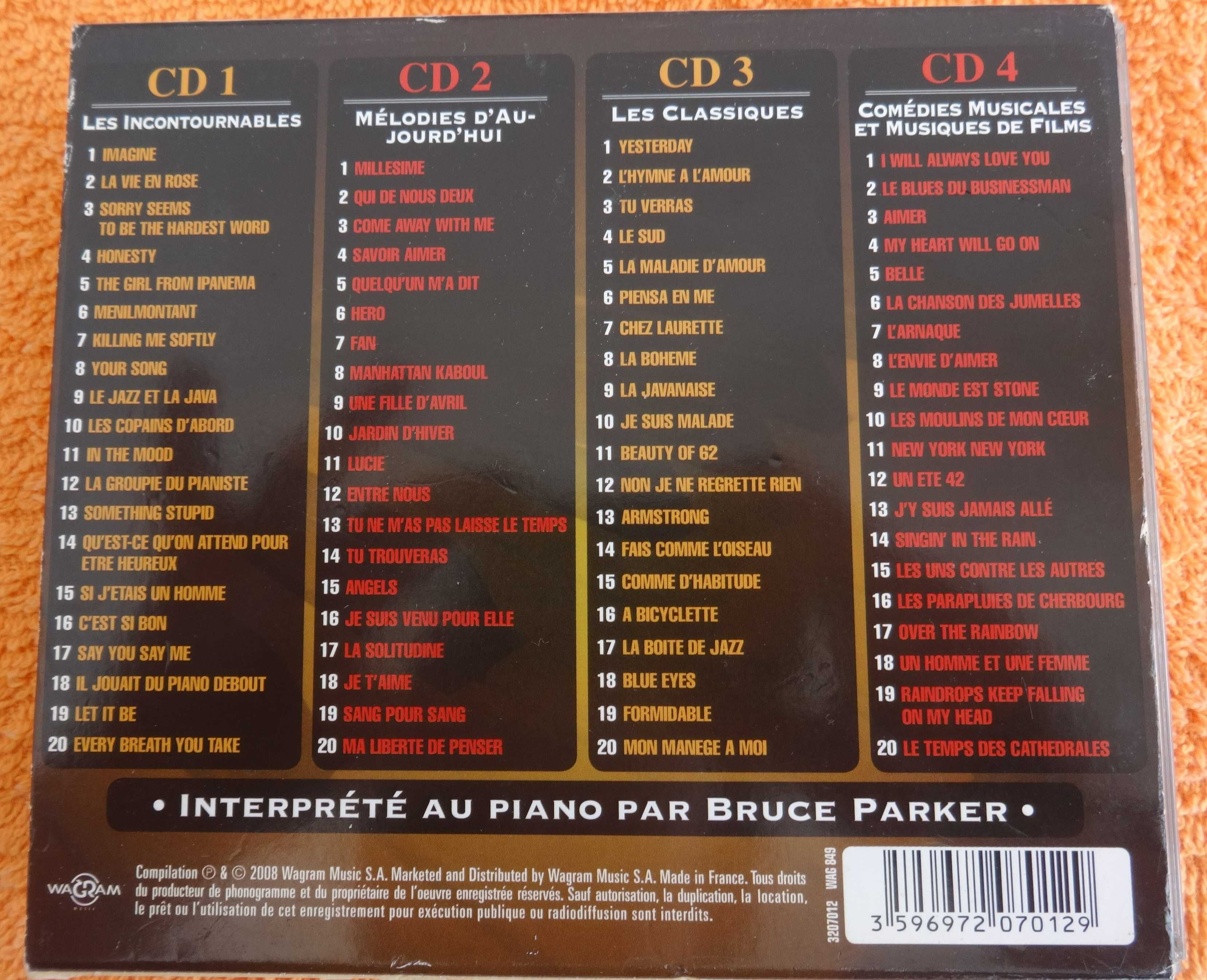 Mega Piano Bar – Coffret 4 CD's