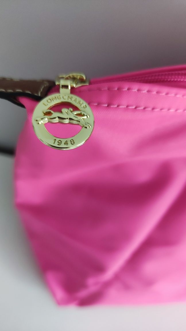 Longchamp L Pink Róż Fuksja