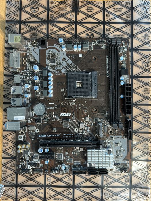 Płyta główna MSI b450m a-pro max am4 ddr4