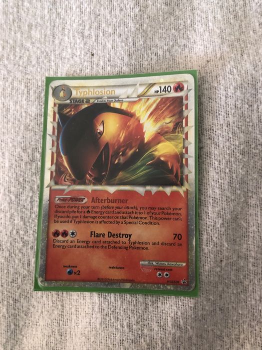 Typhlosion prime #HGSS09 Pokemon Promo