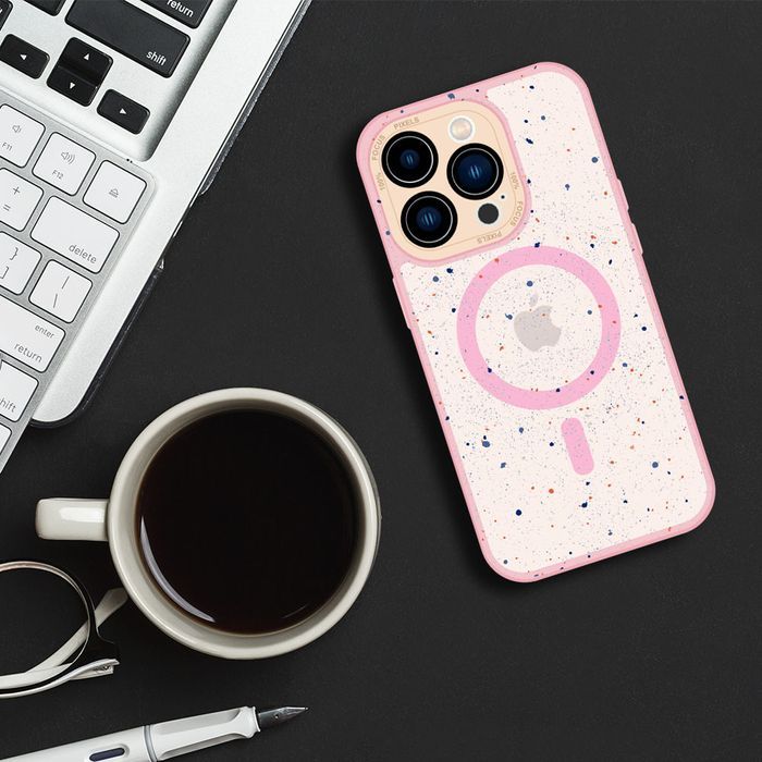 Tel Protect Magnetic Splash Frosted Case Do Iphone 11 Pro Jasnoróżowy