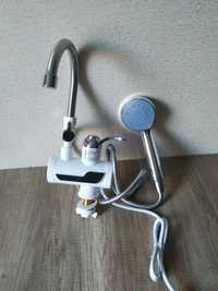 Проточний водонагрівач з душем, кран для нагріву води,бойлер-кран, 001