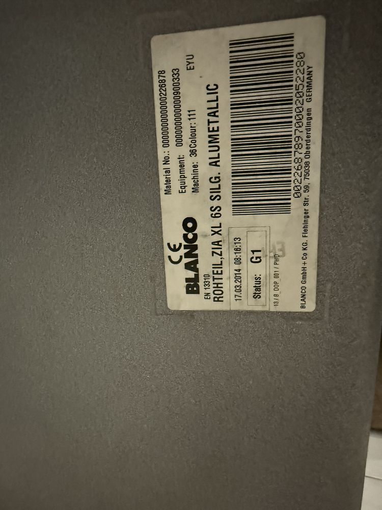 Zlewozmywak blanco ZIA XL