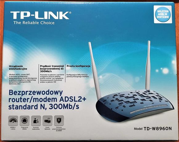 TP-LINK Bezprzewodowy router / modem