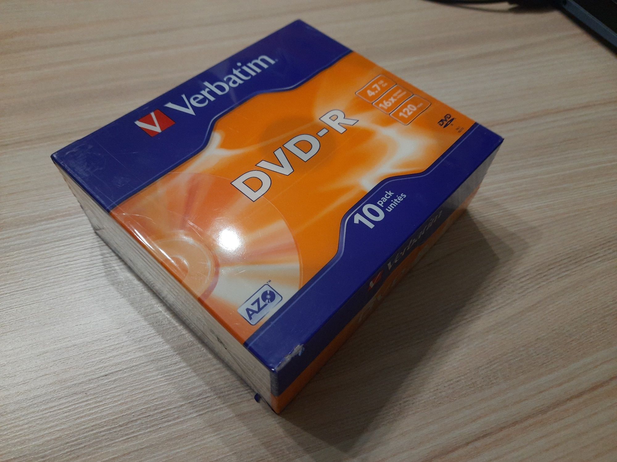 płyty Verbatim DVD-R w pudełkach, 10 szt
