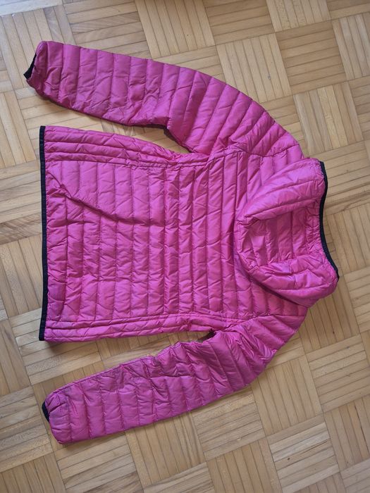 M 38 Superdry lekka kurtka 90% puch 10% pierze fuksja