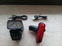 Kit luzes para bicicleta