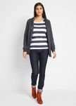 spodnie jeansowe skinny rurki kieszenie 52 VV