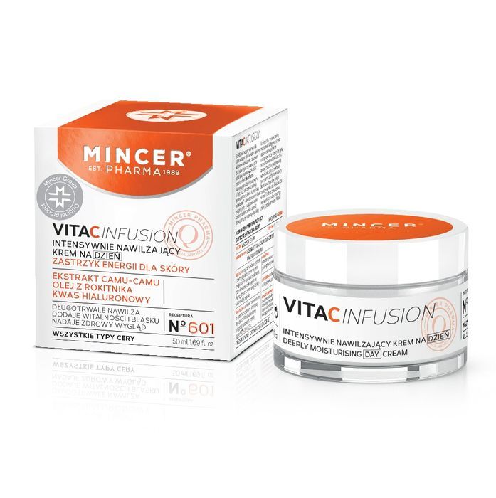 Mincer Pharma intensywnie nawilżający krem na dzień No.601 50ml