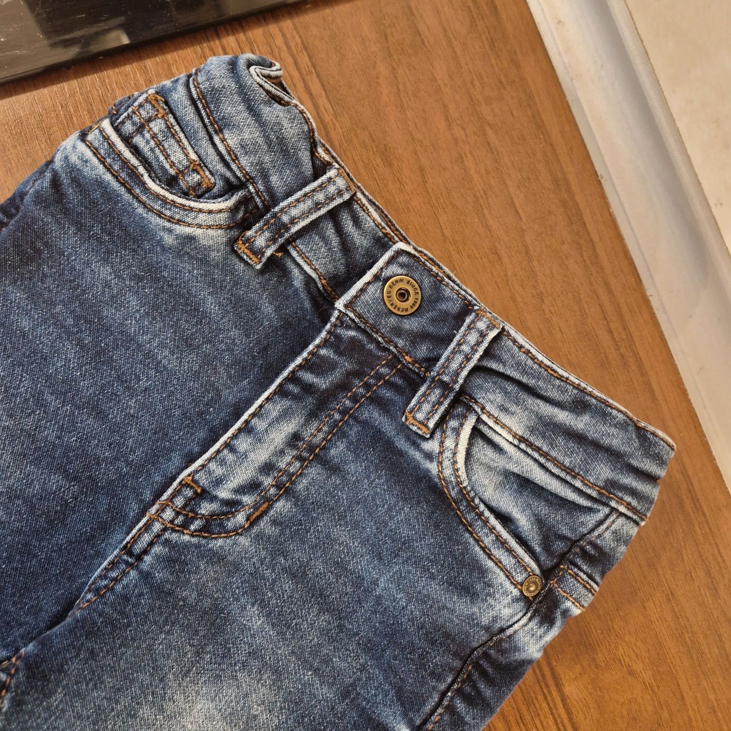 Spodnie  spdenki jeansy reserved 86