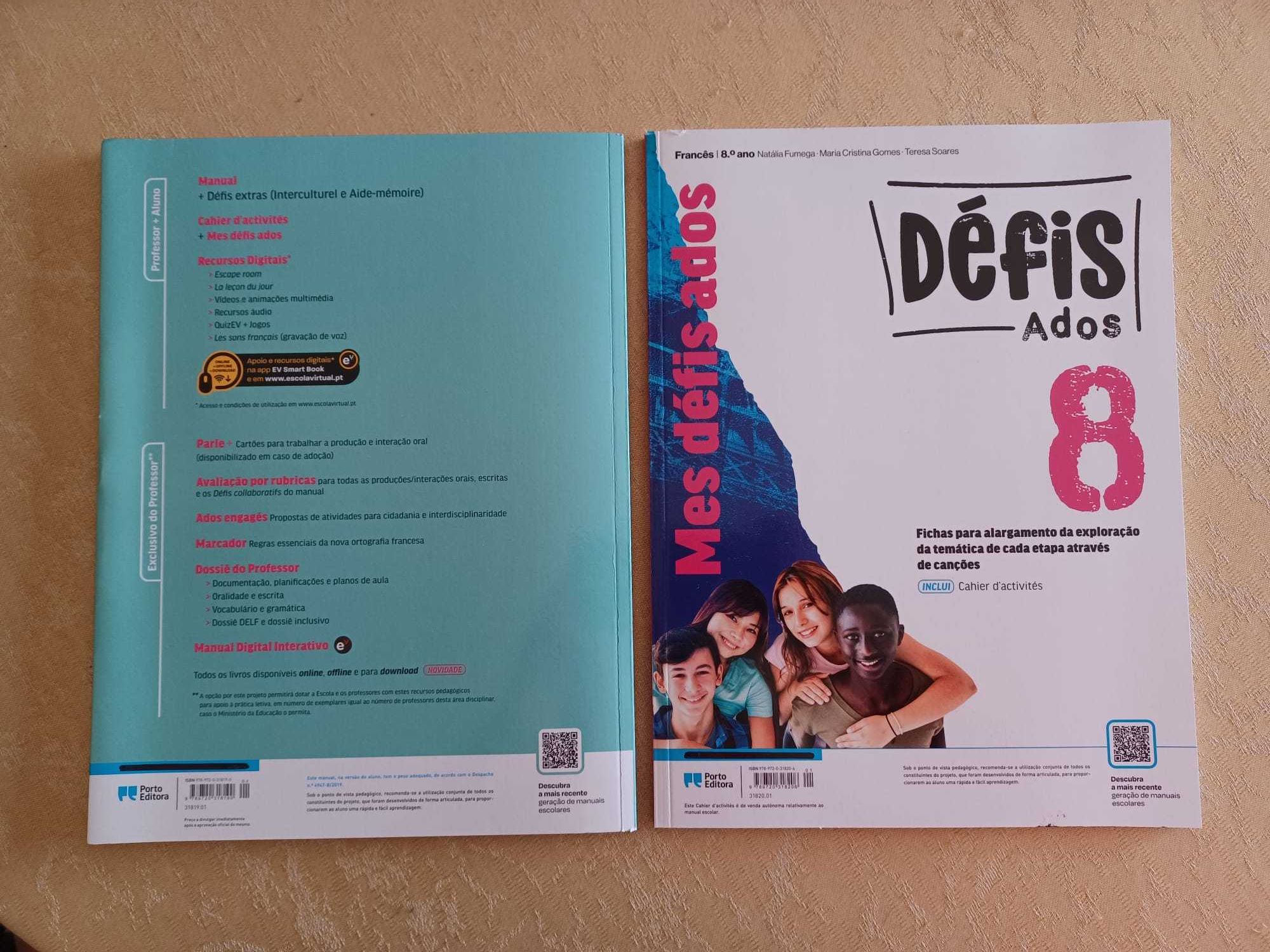 Défis Ados - Francês - 8.º Ano - versão professor