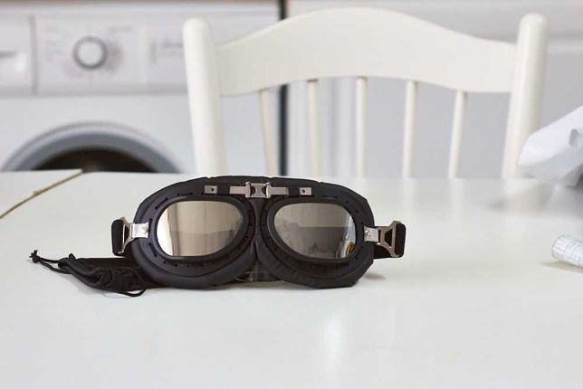 Óculos vintage mota – Espelhados – Cinta de ajuste