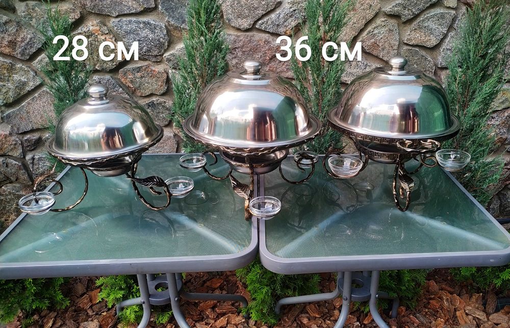 Садж для подачі та підігріву страв приготовлених на мангалі