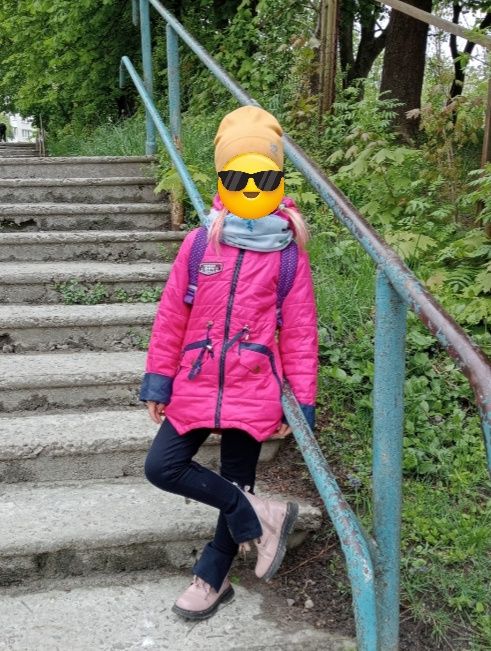 Верхній одяг для дівчинки+конверт