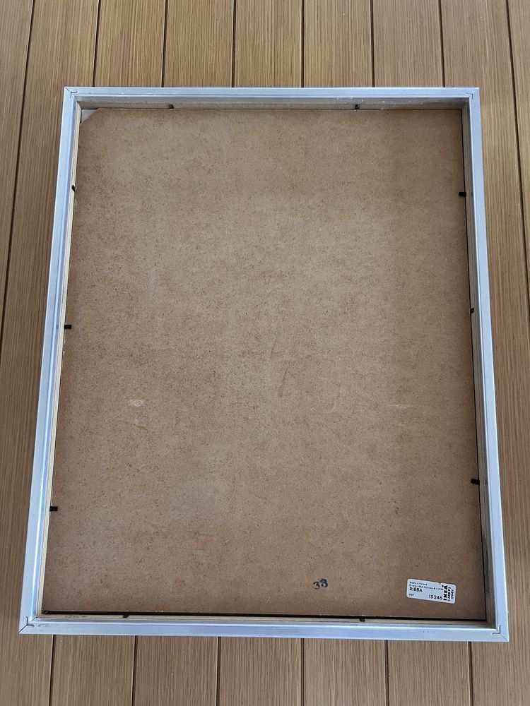 Moldura RIBBA Prateada 40x50cm