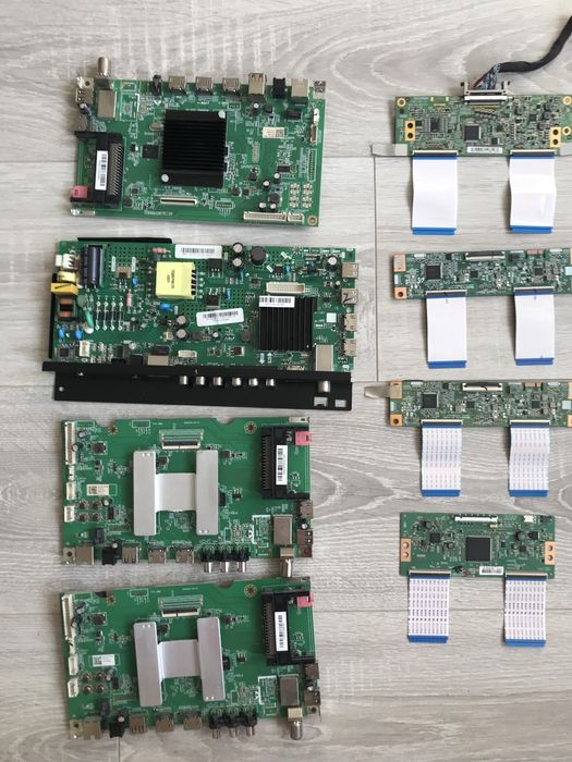 Телевизор KIVI плата Main блок питания T-con НОЖКИ, динамики Wi-Fi