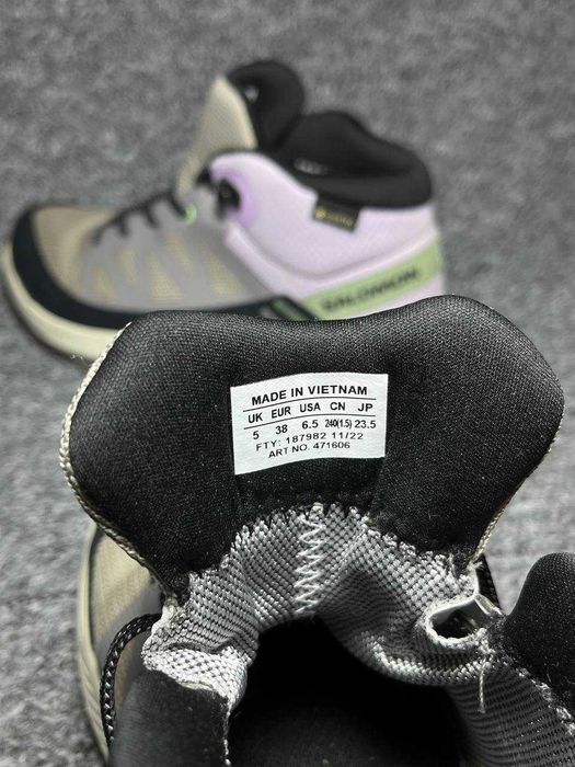 Жіночі трекінгові черевики SALOMON Outrise Mid Gore Tex - 38/23.5см