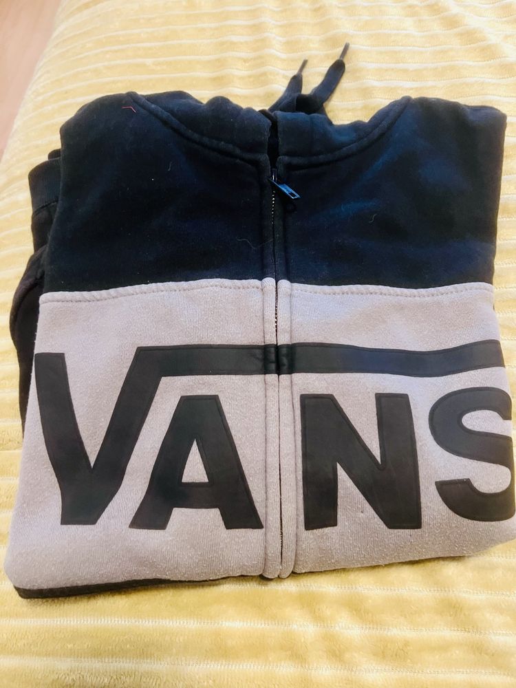 Casaco de algodao com carapuço marca VANS