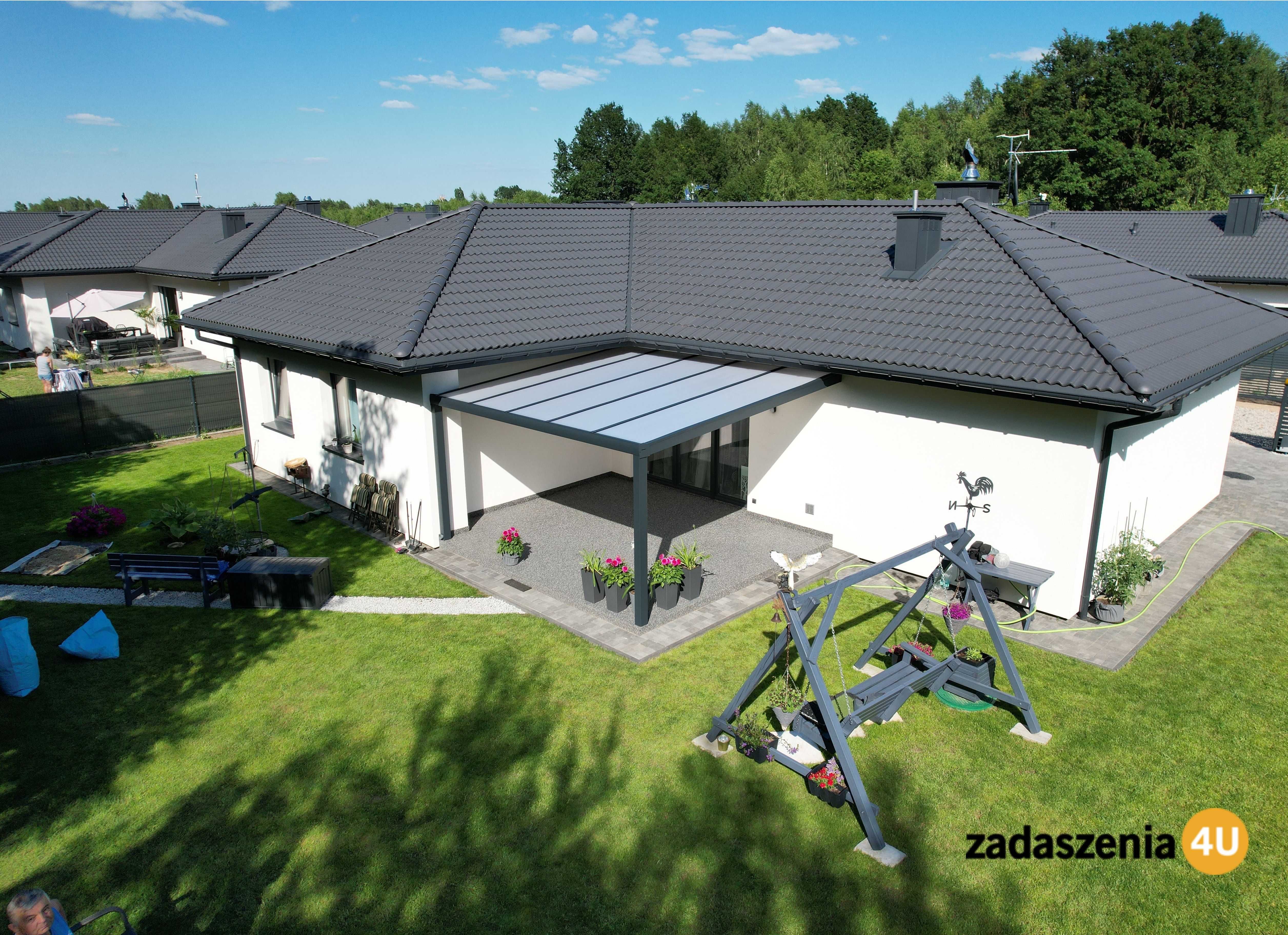 Zadaszenia i zabudowy tarasów, szkło przesuwne, pergole aluminiowe
