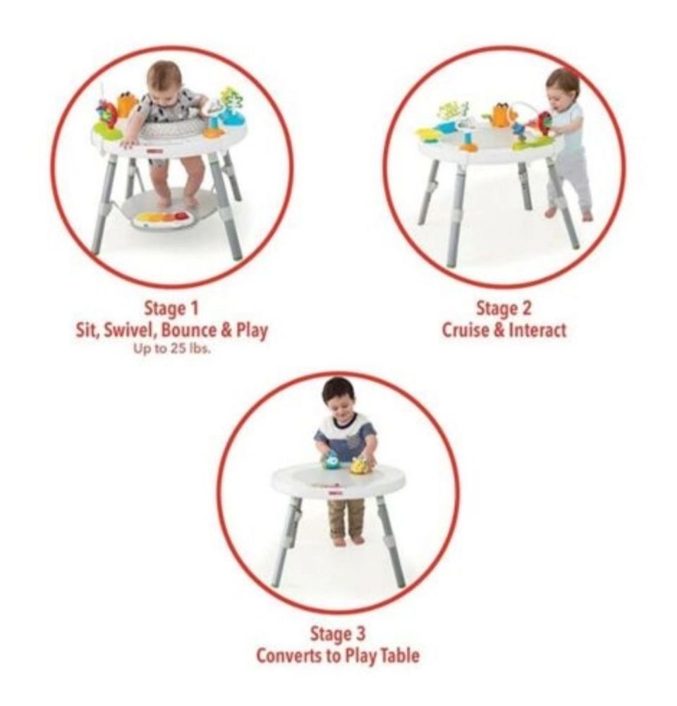 Skip Hop centro de actividades para bebe com 3 etapas